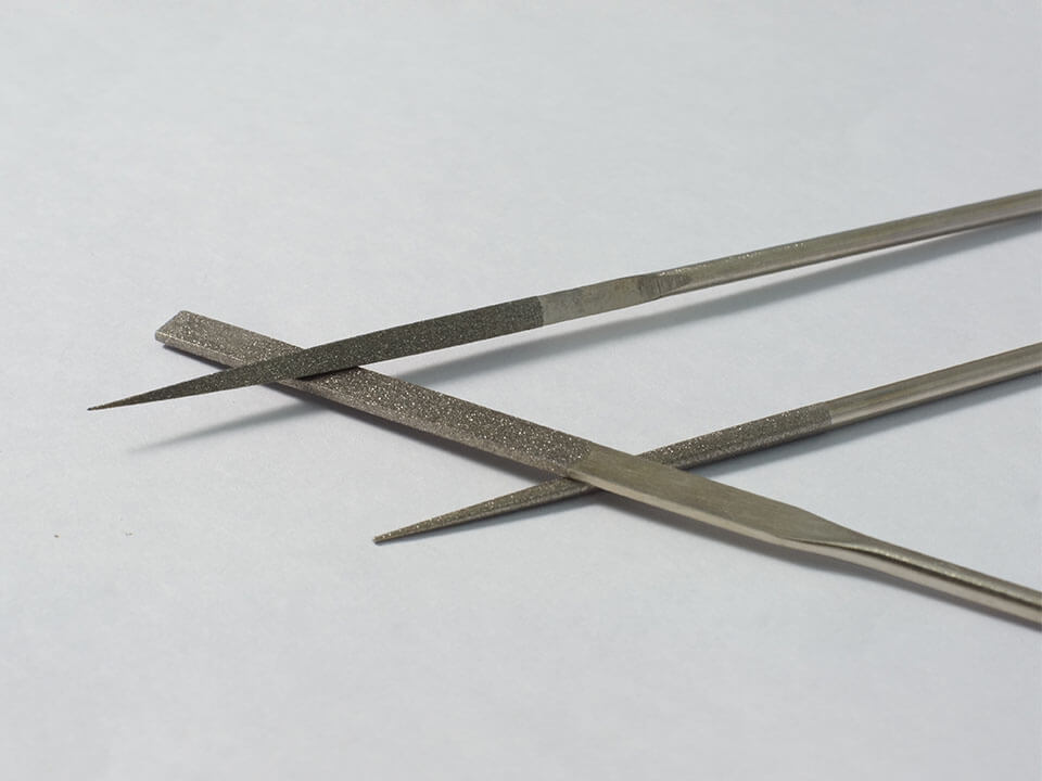 PF-10, PF-10L, PFL-10 Diamond Needle Files